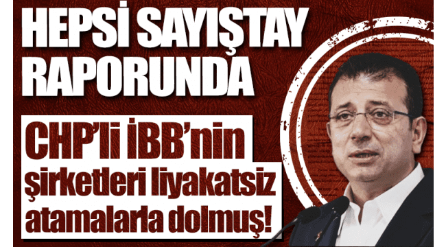 İBB’nin 30 Şirketinde 471 Ballı Koltuk