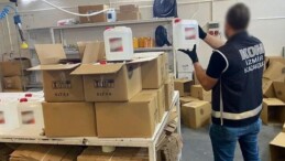 İzmir’de 40 Ton Sahte Alkol Ele Geçirildi