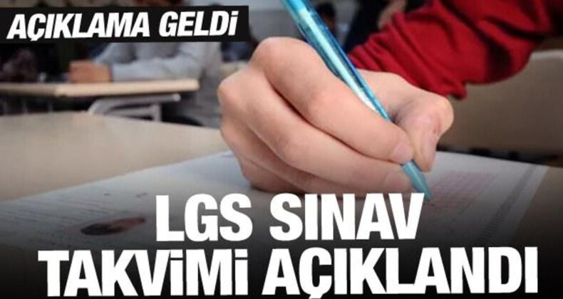LGS Sınavının Tarihi Açıklandı
