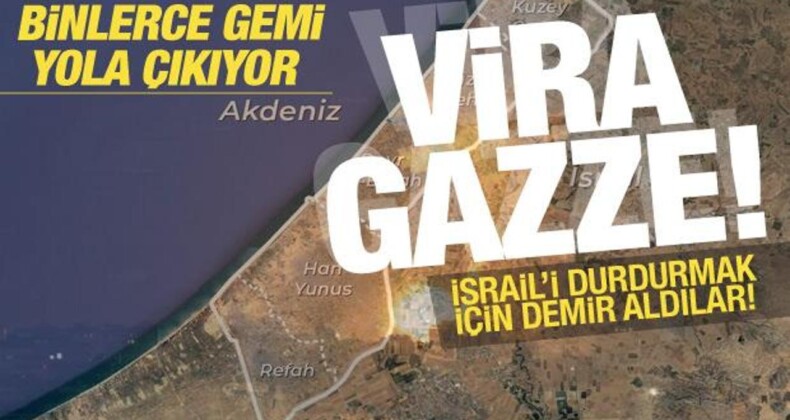 Dünya Gazze İçin Ayakta: 1000 Tekne İsrail’e ‘Dur’ Diyor