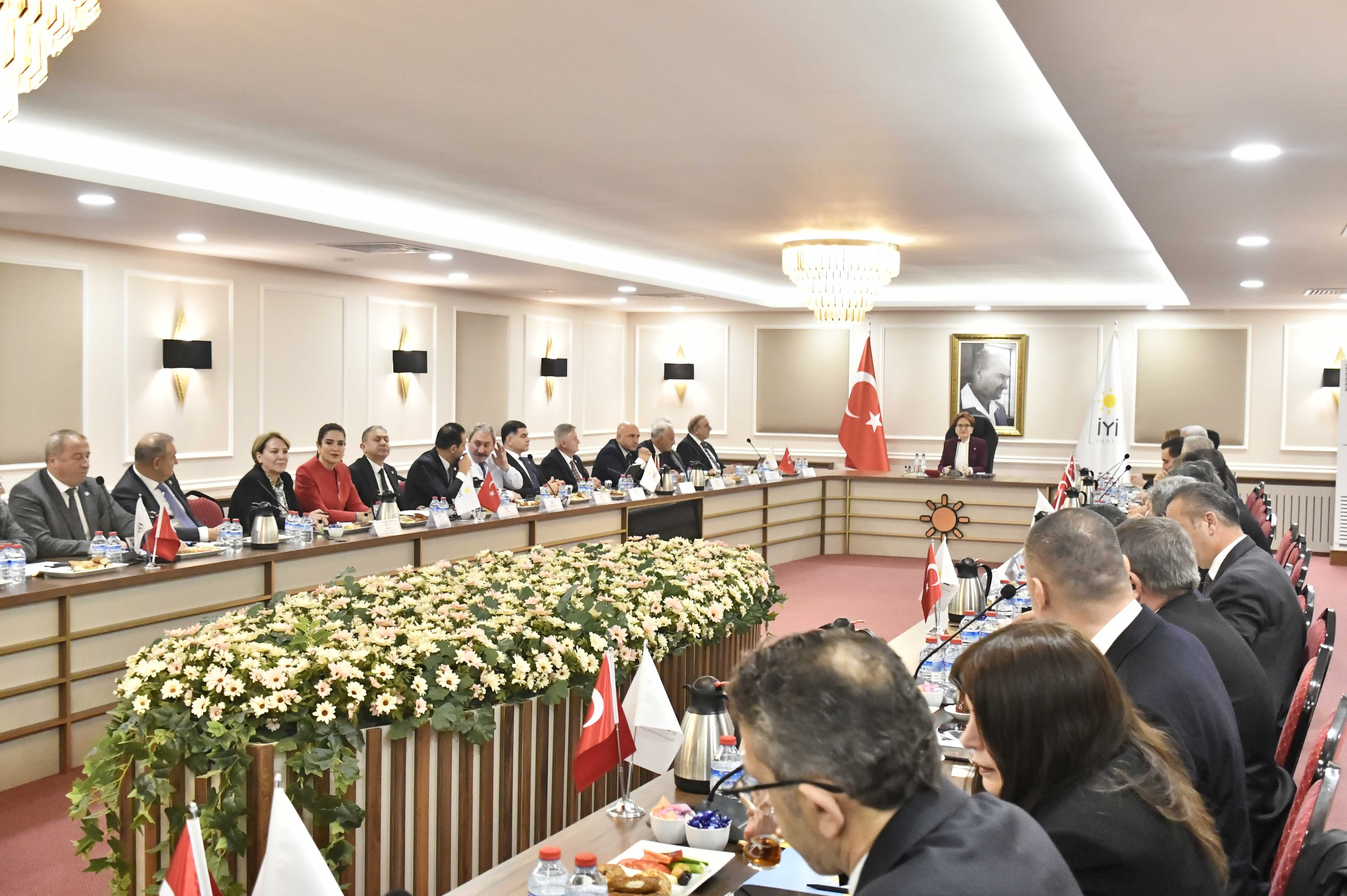 İYİ Parti, CHP'nin Yerel Seçim İş Birliği Teklifine Rest! 2 AA 20231204 33100670 33100669 IYI PARTININ BASKANLIK DIVANI TOPLANTISI YAPILDI