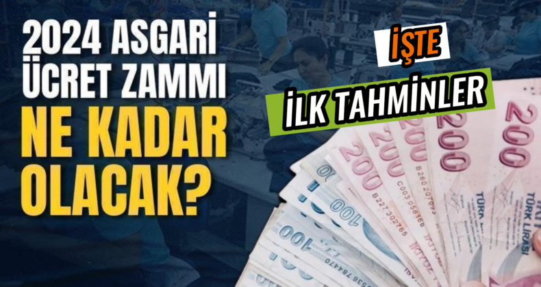 İşte Asgari Ücrette Tek Zam Hesabı: 2024 Zam Oranları İçin İlk Tahmin