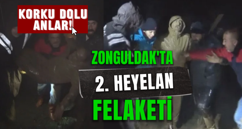 Zonguldak’ta İkinci Heyelan Felaketi: 18 Yaralı!