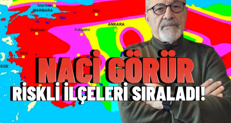 Naci Görür’den İstanbul’a Deprem Uyarısı: Avrupa Yakası Daha Riskli
