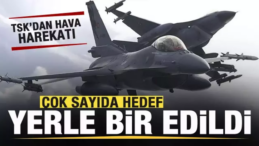 TSK’dan Irak ve Suriye’nin Kuzeyine Hava Harekatı