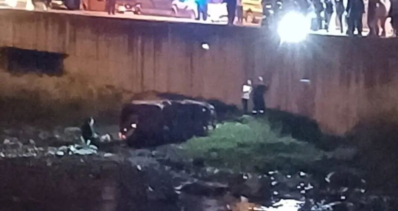 Giresun’da Otomobil Dereye Uçtu, 3 Yaralı!