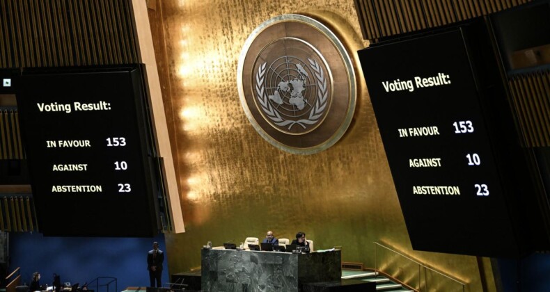 BM’den Gazze Kararı! 153 Oyla Resmen Kabul Edildi
