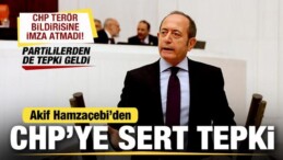 CHP Terör Bildirisini İmzalamadı! Hamzaçebi’den CHP’ye Sert Tepki