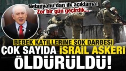 İsrail’e Şok Darbesi: Çok Sayıda Asker Öldü!