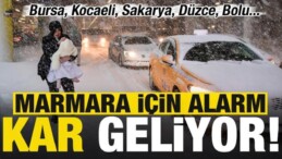 Marmara İçin Kar Alarmı! Kışın İlk Büyük Soğuk Dalgası Geliyor!