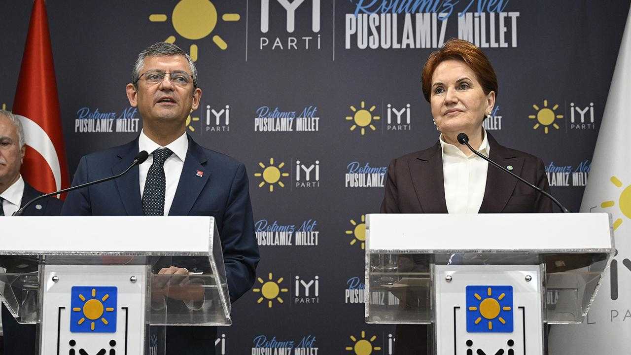 İYİ Parti, CHP'nin Yerel Seçim İş Birliği Teklifine Rest! 4 ozgur ozel meral aksener 2150340