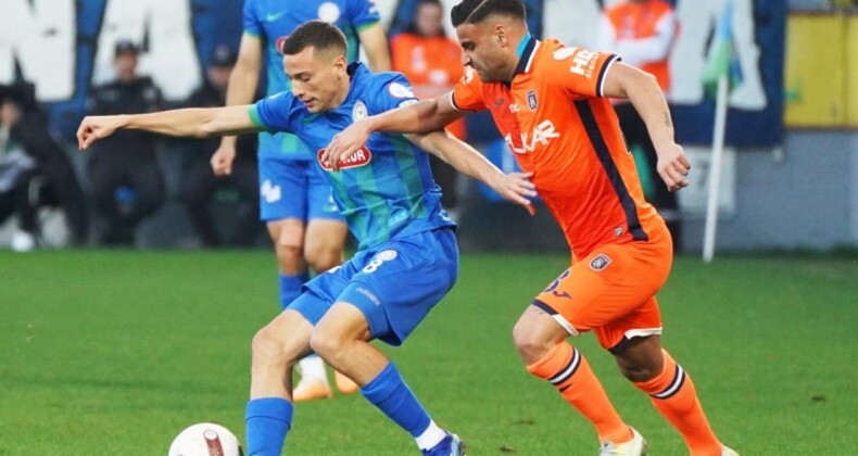 Rize’de Gol Yağmuru! Başakşehir 90+2’de Yıkıldı