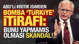 ABD’li Kritik İsimden Bomba ‘Türkiye’ İtirafı: Bu Bir Skandal!