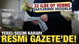 YSK’nin Seçim Kararlarına Göre 32 İlde Oy Kullanma Saatleri Değişti!