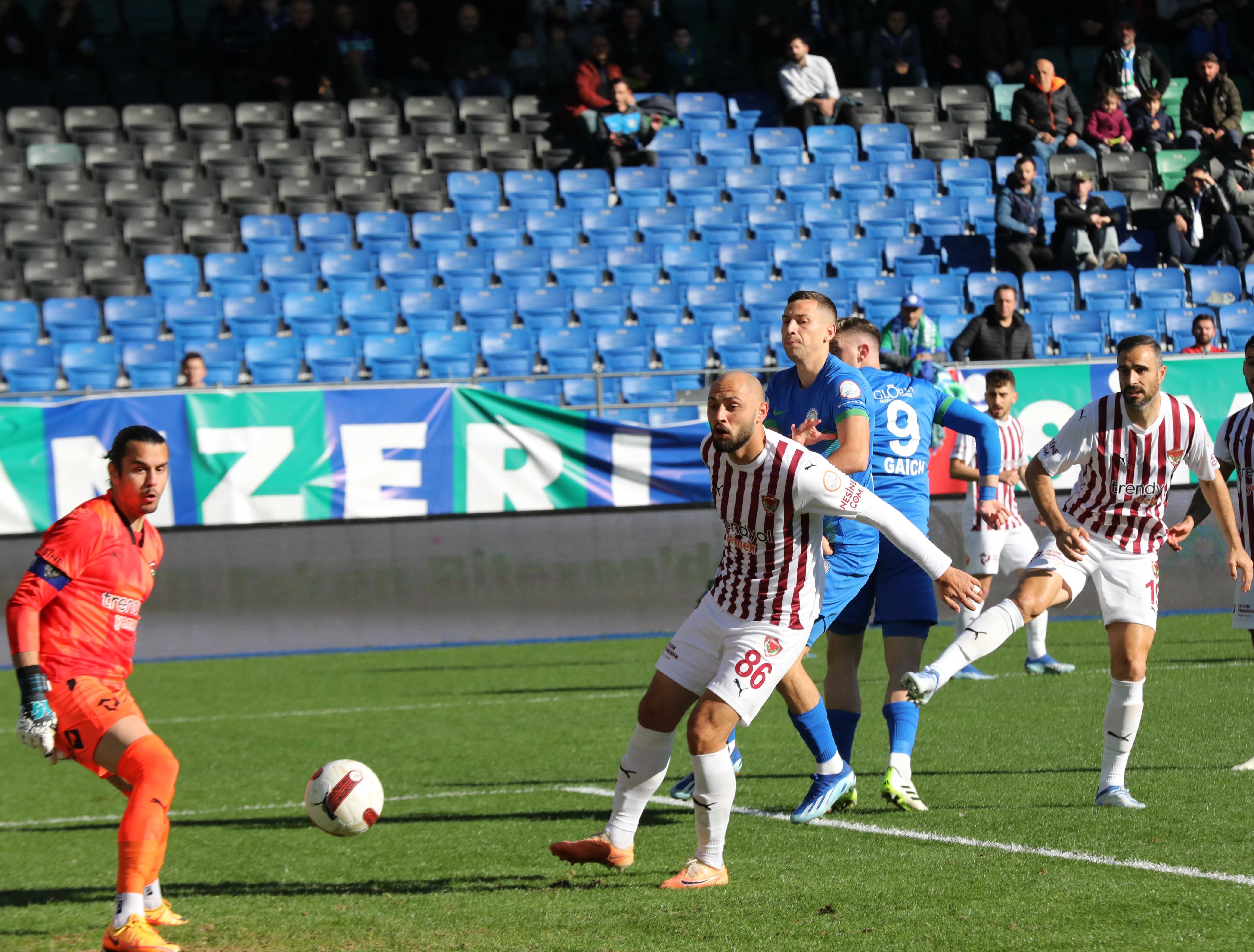 Çaykur Rizespor Süper Lig'de Tarih Yazıyor: 7 Maçlık Galibiyet Serisi 1 AA 20240106 33368324 33368320 CAYKUR RIZESPOR ATAKAS HATAYSPOR