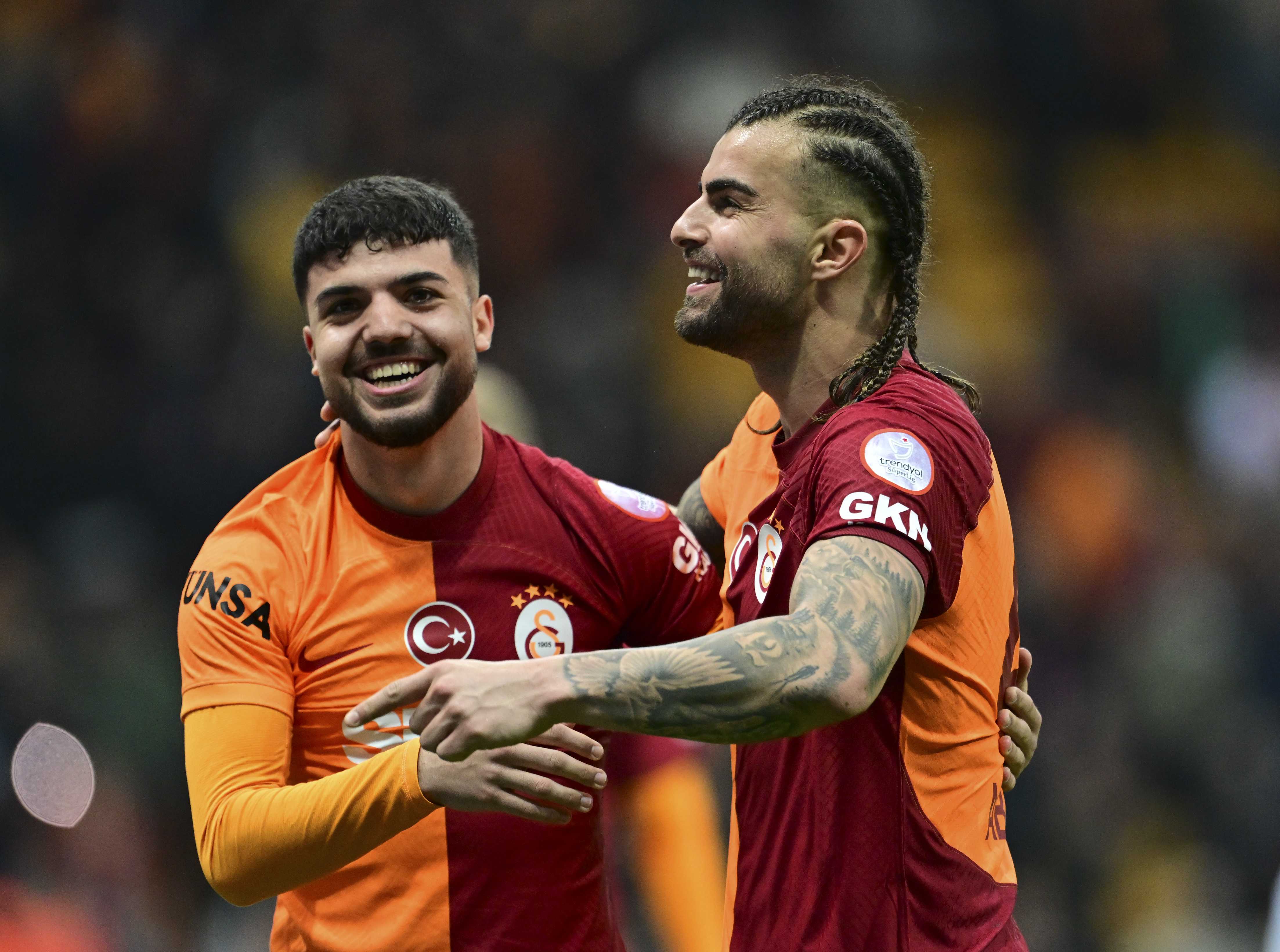 Galatasaray 3 Puanı 3 Golle Aldı 7 AA 20240107 33380383 33380365 GALATASARAY TUMOSAN KONYASPOR