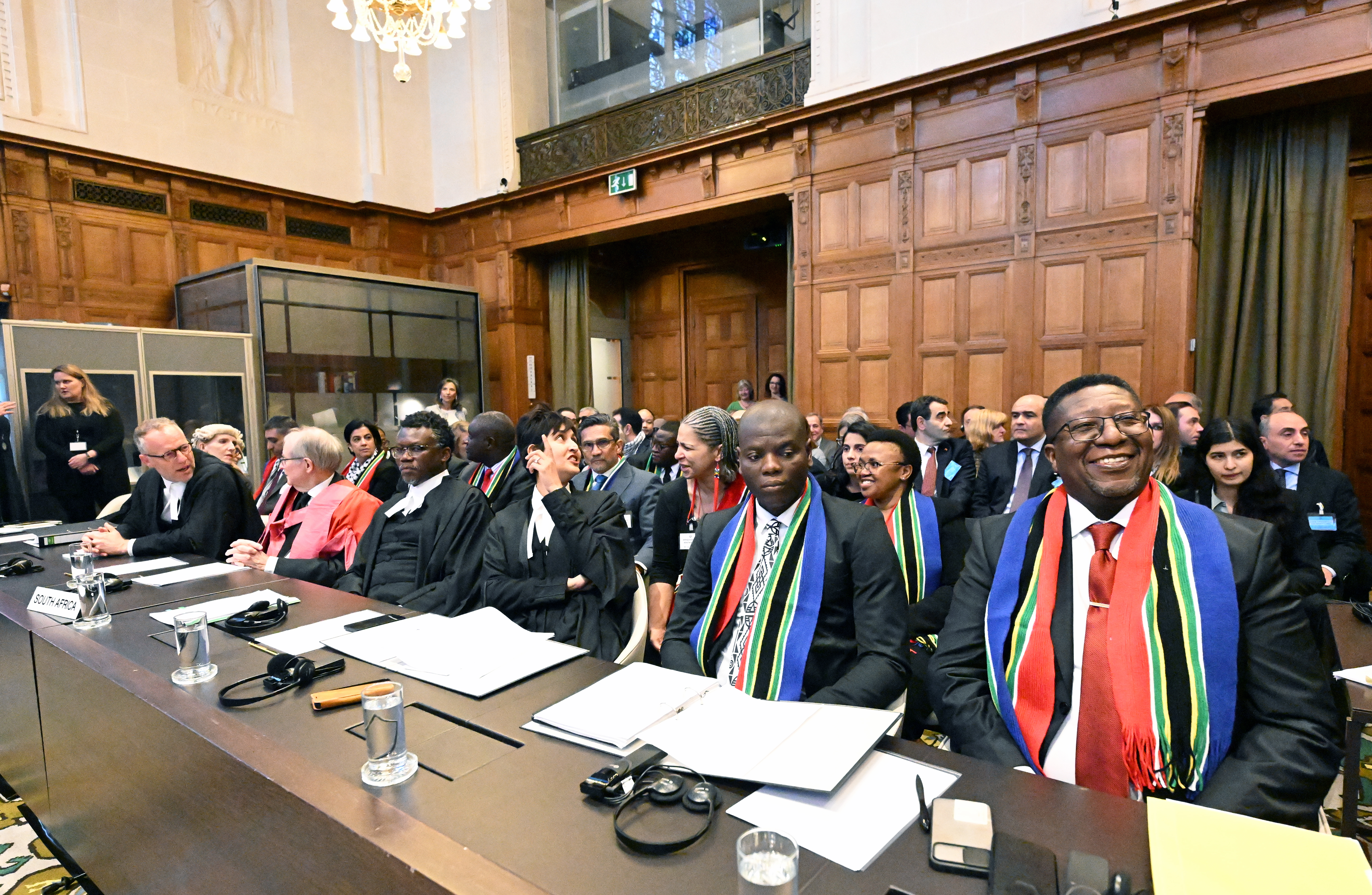 Güney Afrika, İsrail'e Karşı ICJ'de 'Soykırım' Davası Açtı! 3 AA 20240111 33410405 33410401 GUNEY AFRIKANIN ISRAILE ACTIGI DAVA GORULMEYE BASLANDI