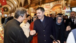 Cumhur İttifakı’nın İBB Başkan Adayı Murat Kurum, Esnafla Buluştu