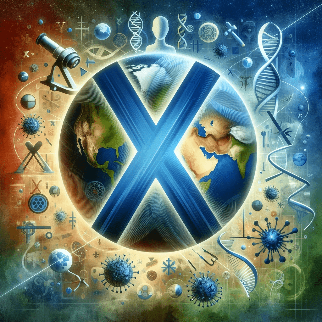 "X Hastalığı" Alarmı: Covid-19'dan 20 Kat Daha Ölümcül! 5 DALL·E 2024 01 24 17.05.01 An abstract representation of the concept of X Disease as discussed in recent health news. The image depicts a globe surrounded by various symbols r
