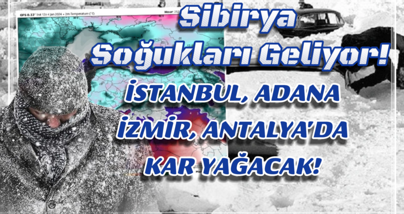 İstanbul ve Türkiye, Tarihin En Soğuk Günlerine Hazırlanıyor!