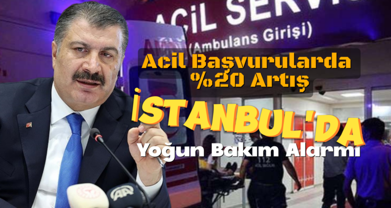 Sağlık Bakanı Koca Uyardı: “Acile Başvurularda Yüzde 20 Artış Var”