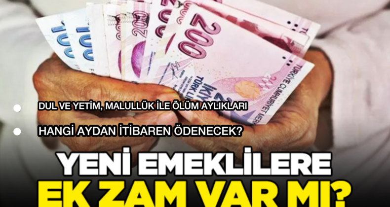 Emeklilere Yüzde 5 Ek Zam Onaylandı: Yeni Emekliler de Dahil