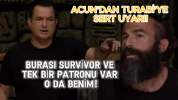 Survivor’da Büyük Gerginlik: Acun Ilıcalı, Turabi’ye Sert Çıktı!