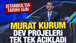 Murat Kurum Dev Projeleri Açıkladı: İki Yaka Arasına İki Büyük Tünel ve Yeni Metrobüs Geliyor