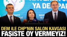 DEM Parti’den CHP’ye: Oyumuzu Alacaksın Ama Salon Vermeyeceksin