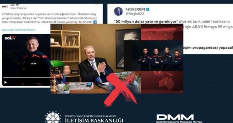 DMM’den ‘Alper Gezeravcı Astronot Değil Turist Olarak Uzaya Gidiyor” İddialarına Cevap