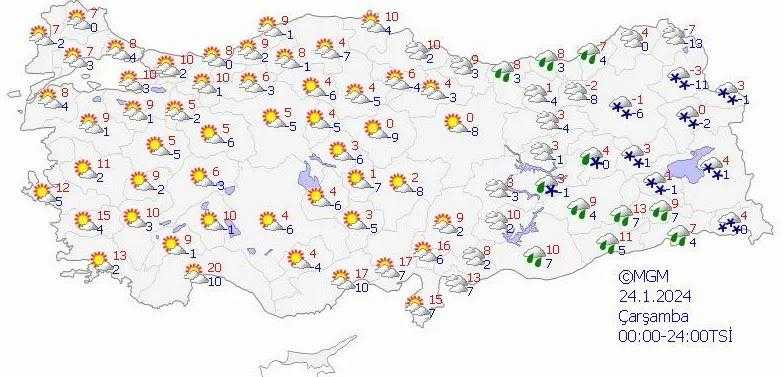 Dondurucu Soğuk ve Kar! Meteoroloji'den Hava Durumu Uyarısı 1 dondurucu soguk ve kar meteorolojiden hava durumu uyarisi 1