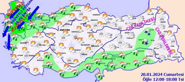 Hafta Sonu Hava Nasıl Olacak? Meteoroloji'den 9 ile Sarı Kodlu Uyarı! 5 hafta sonu hava nasil olacak meteorolojiden 9 ile sari kodlu uyari 5 ZPVFROMX