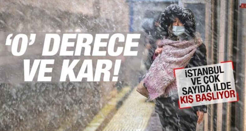 Meteoroloji Uyardı: İstanbul Dahil Çok Sayıda İlde Kar Alarmı!