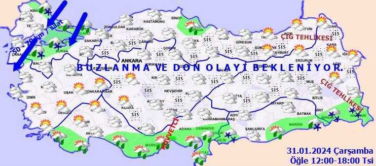 Meteoroloji'den Kuvvetli Sağanak ve Kar Yağışı Uyarısı 1 meteorolojiden kuvvetli saganak ve kar yagisi uyarisi 1 9MVghvZm