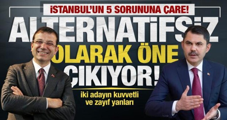 Murat Kurum Alternatifsiz Öne Çıkıyor… İstanbul’un Neye İhtiyacı Var, Kim Çözer?