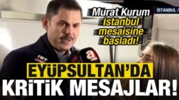 Murat Kurum İstanbul Mesaisine Başladı! Eyüpsultan’da Kritik Mesajlar