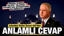 Suç Duyurusunda Bulunmuşlardı! Vali Gül’den Ankara Bürosuna Anlamlı Cevap