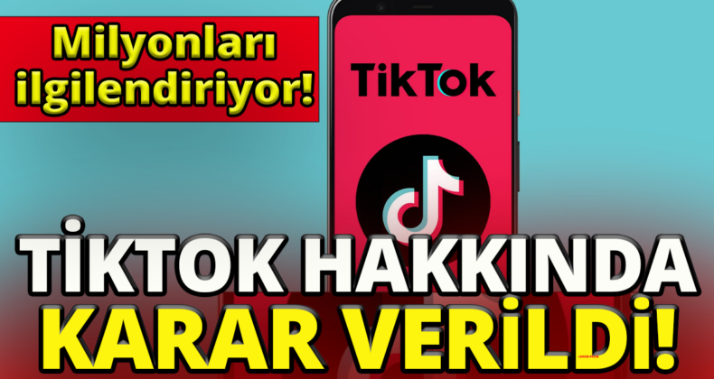 TikTok Canlı Yayının İçin Yeni Karar