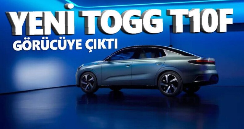 Togg’un T10F fastback modeli görücüye çıktı