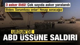 Ürdün’de ABD Üssüne Saldırı: 3 Asker Öldü, Çok Sayıda Yaralı Var!