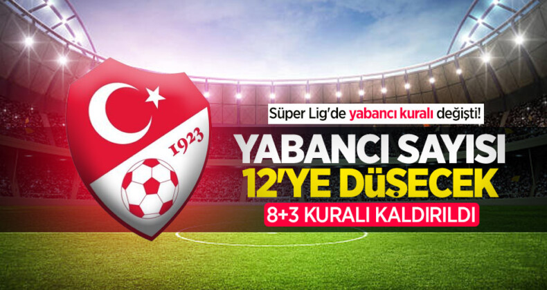 TFF Yeni Yabancı Kuralını Açıklandı!