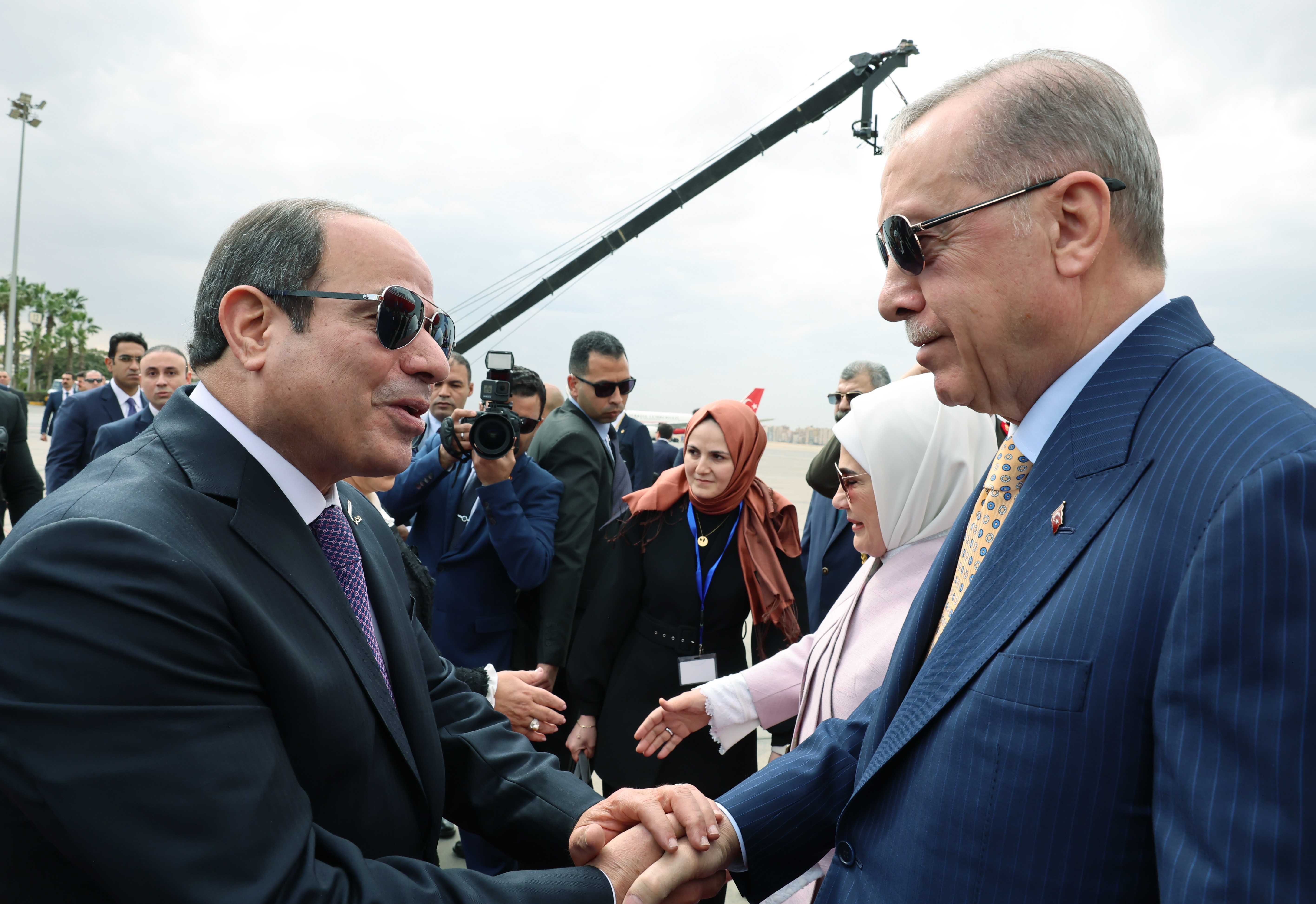 Cumhurbaşkanı Erdoğan, 12 Yıl Aradan Sonra Mısır'da: Tarihi Ziyaret 1 AA 20240214 33703157 33703143 CUMHURBASKANI ERDOGAN MISIRA VARDI