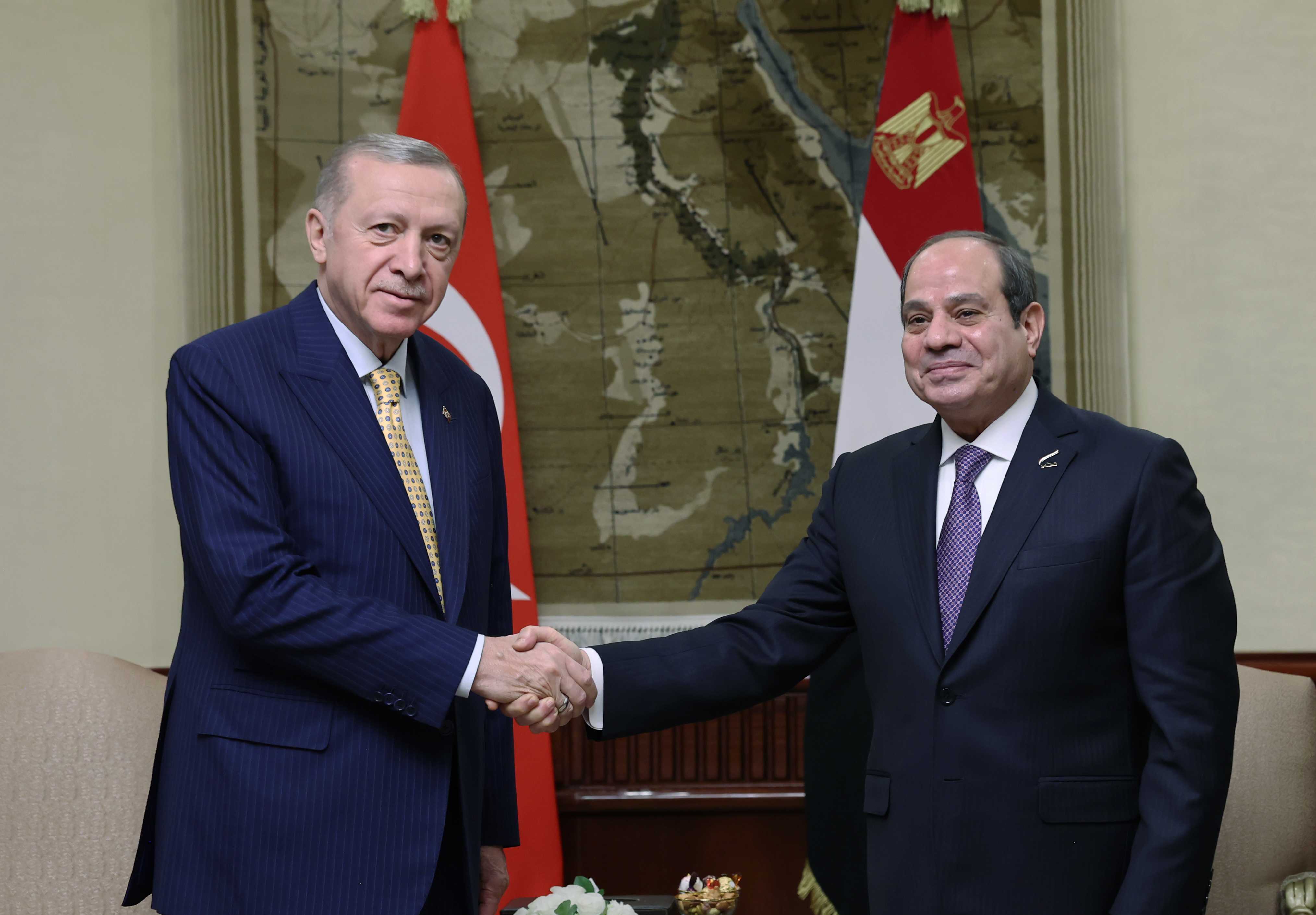 Cumhurbaşkanı Erdoğan, 12 Yıl Aradan Sonra Mısır'da: Tarihi Ziyaret 4 AA 20240214 33703157 33703151 CUMHURBASKANI ERDOGAN MISIRA VARDI