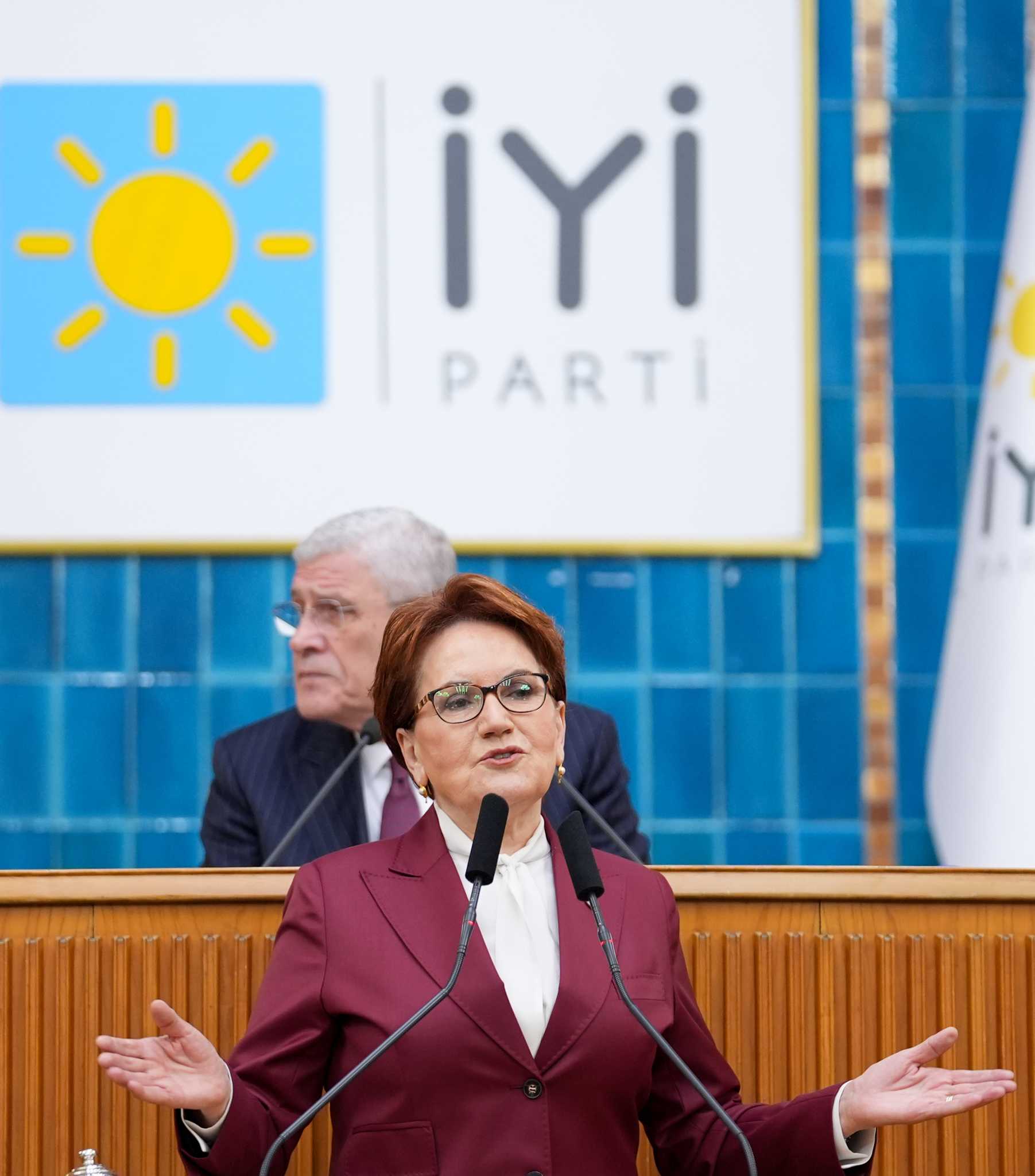 Akşener'den Hükümete Net Çağrı: "Tüm Emekli Maaşlarına Seyyanen Zam Yapın!" 1 AA 20240221 33766930 33766920 IYI PARTI TBMM GRUP TOPLANTISI
