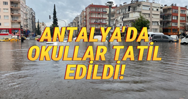 Antalya Sel Felaketinde 3 İlçede Eğitime Ara: Kepez’de Acı Bilanço
