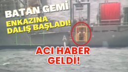 Marmara Denizi’nde Batan Gemiye Dalış: Bir Cesede Ulaşıldı
