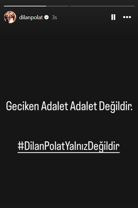 Dilan Polat'tan Cezaevi Sonrası İlk Mesaj: "Geciken Adalet Adalet Değildir" 6 Ekran goruntusu 2024 02 23 144536
