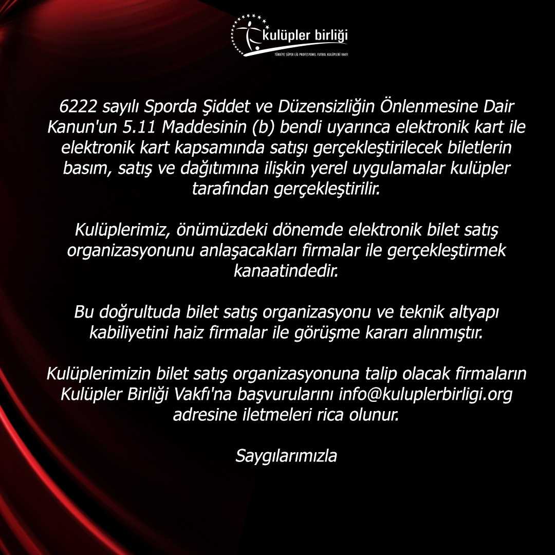 Kulüpler Birliği'nden Devrim Gibi Karar: Passolig Kalkıyor mu? 1 GGsU1ywXAAAAKfJ