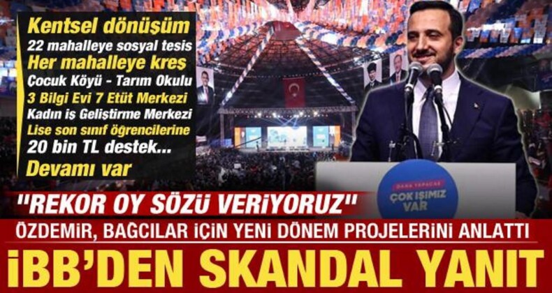 Abdullah Özdemir Bağcılar için Yeni Dönem Projelerini Anlattı