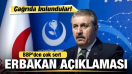 BBP’den Fatih Erbakan Açıklaması: Nezaketsizlik, Saygısızlık! Özür çağrısı